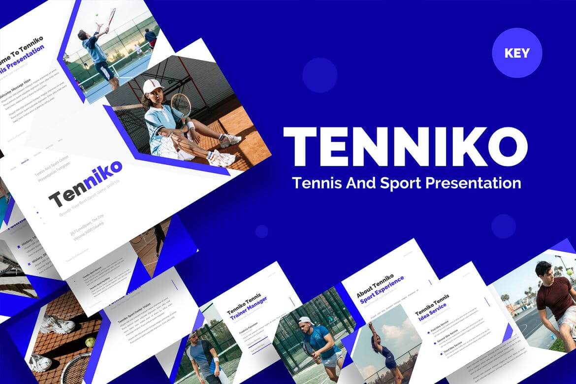 Tenniko 网球和体育中心 - keynote主题演讲