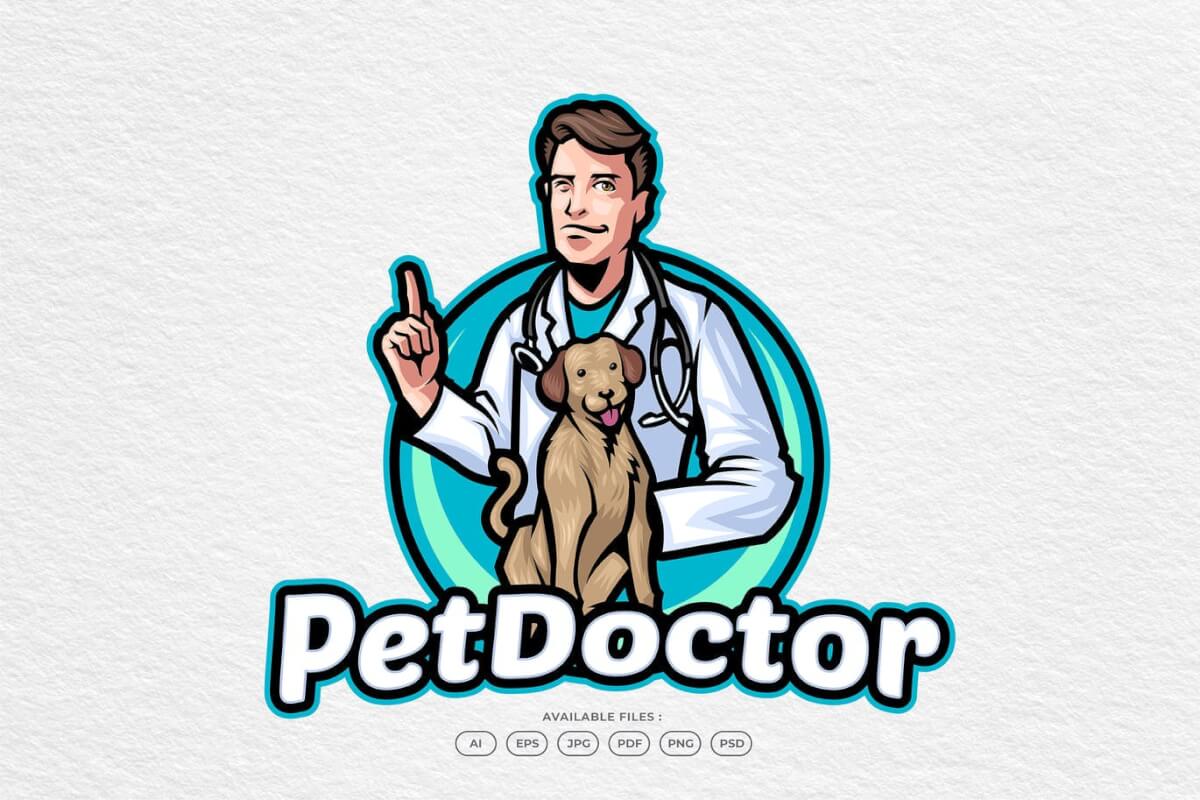 宠物医生标志