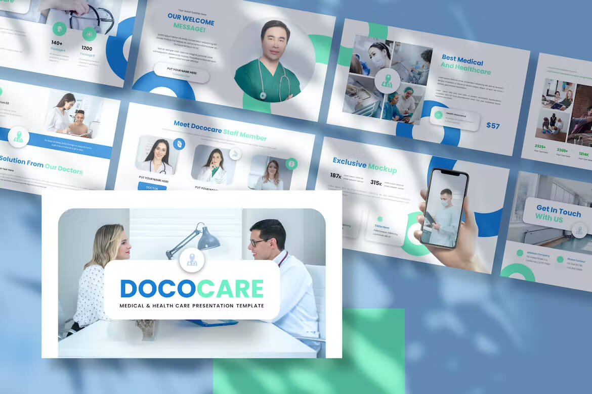 Dococare - 医疗保健 PowerPoint