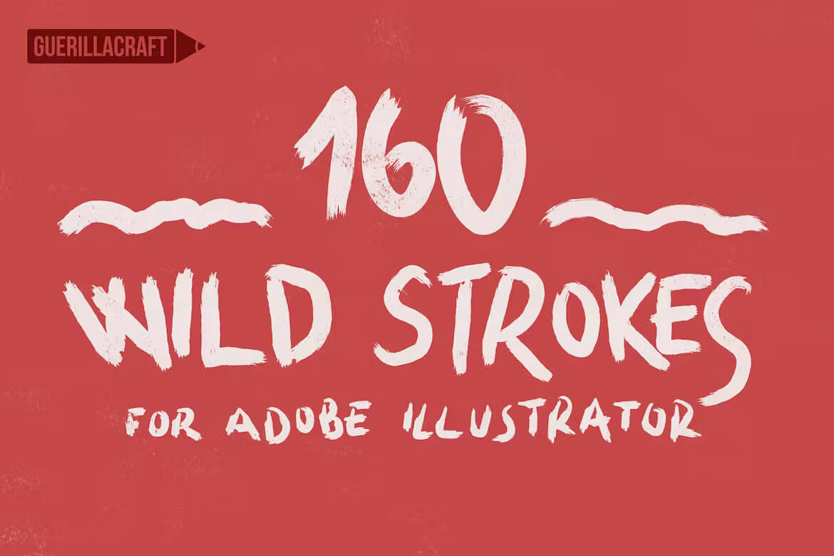 Adobe Illustrator 的 160 种狂野笔触